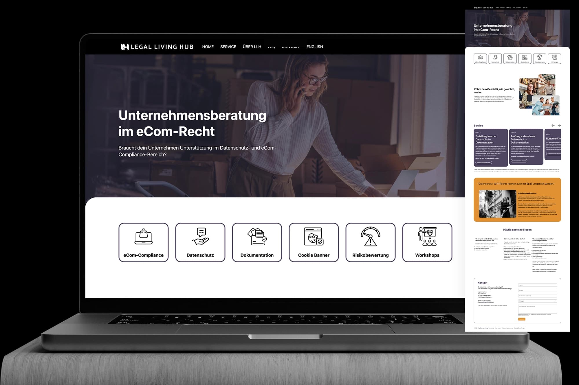 Legal Living Hub Website