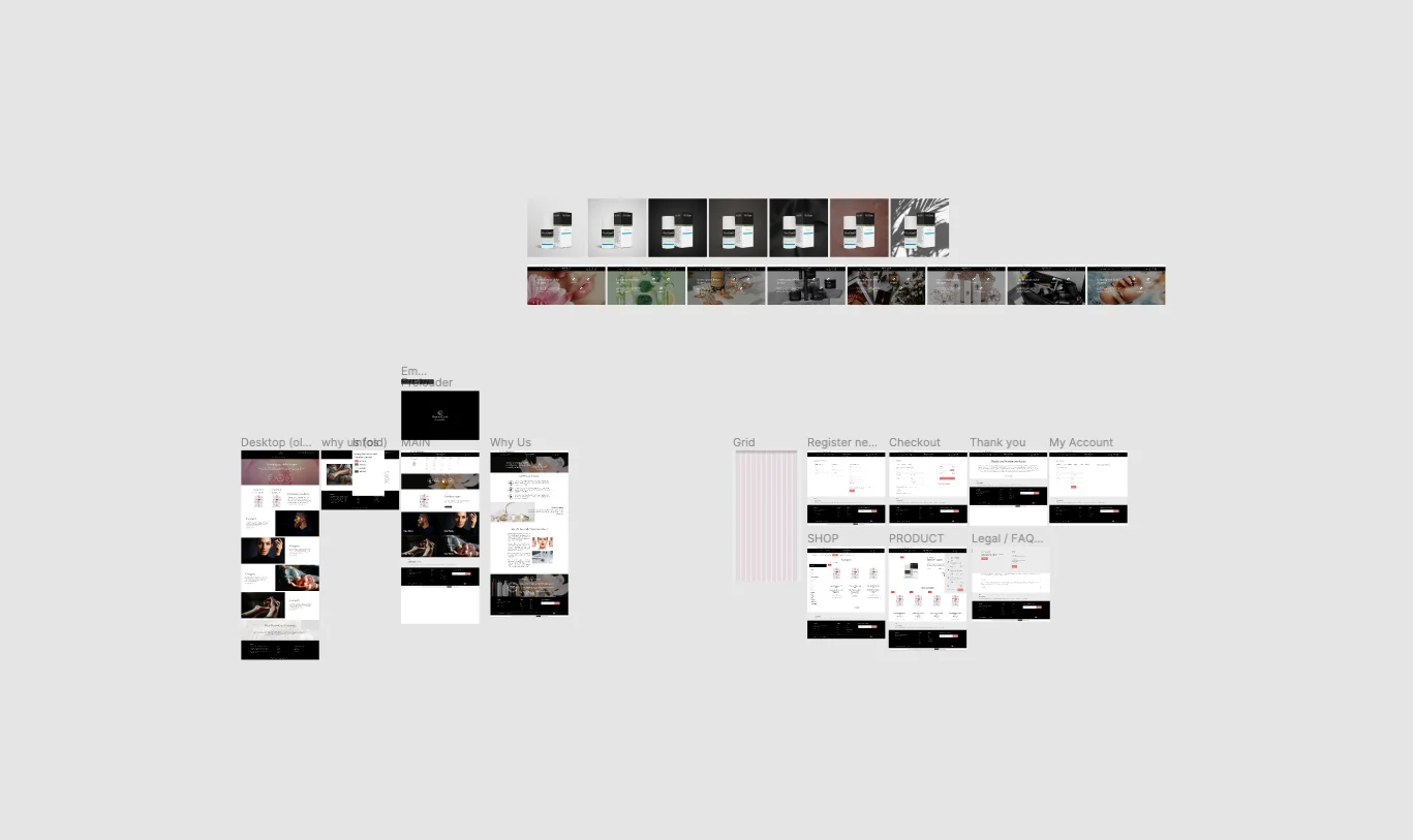 Reviva Care Wireframe